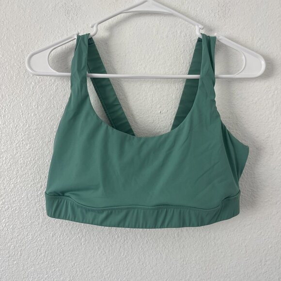 Vuori Other - VUORI Green STRIDE SPORT BRA Size Large *MISSING INSERTS